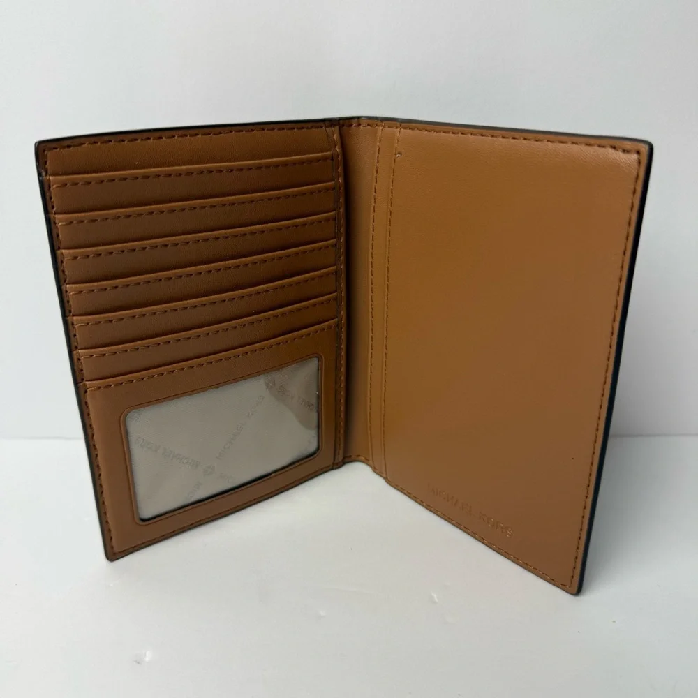 Michael Kors Signature Brown Card Holder